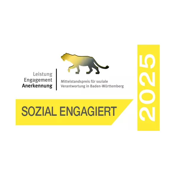 Die PKF Wulf Gruppe wurde im Rahmen des LEA Mittelstandspreises für soziale Verantwortung in Baden-Württemberg 2025 als „sozial engagiertes Unternehmen“ ausgezeichnet.