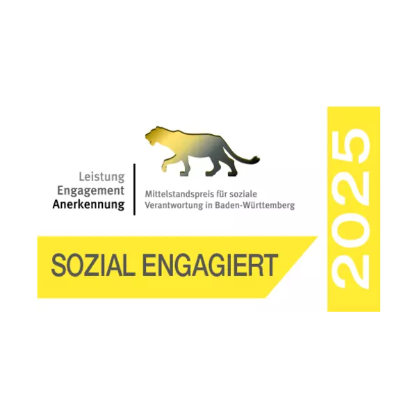 Die PKF Wulf Gruppe wurde im Rahmen des LEA Mittelstandspreises für soziale Verantwortung in Baden-Württemberg 2025 als „sozial engagiertes Unternehmen“ ausgezeichnet.