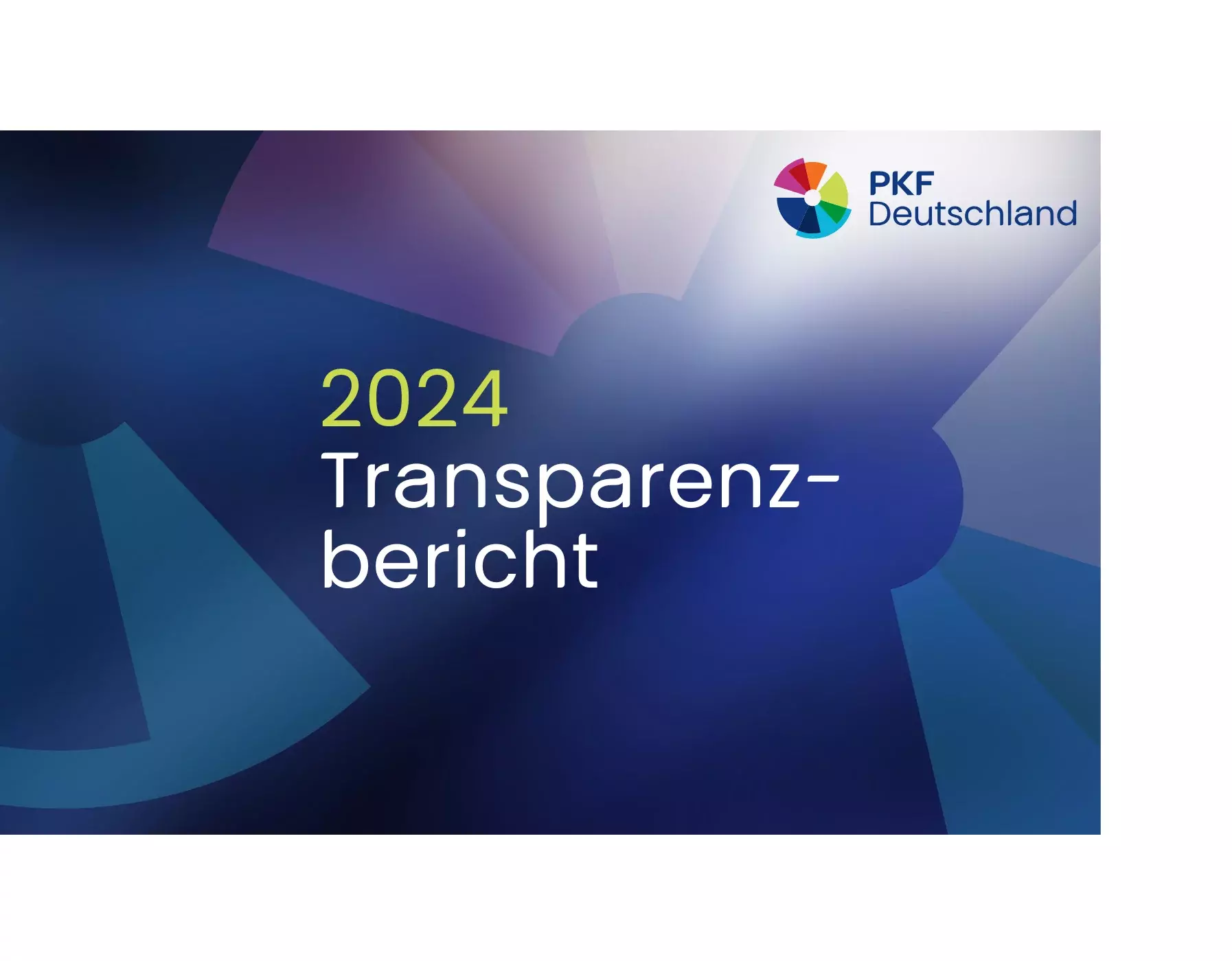 Deckblatt Transparenzbericht 2024