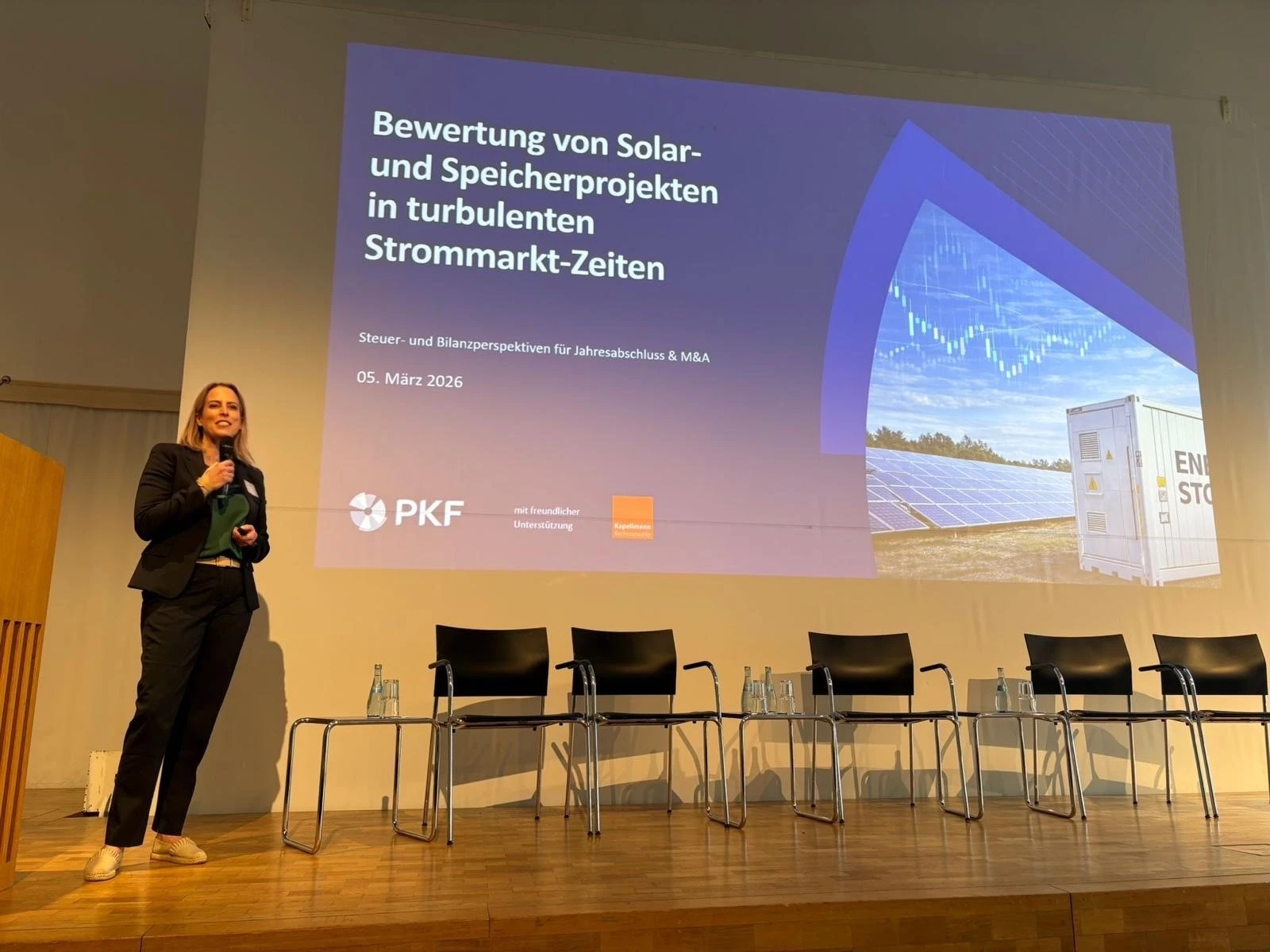 Bewertung von Solar- und Speicherprojekten