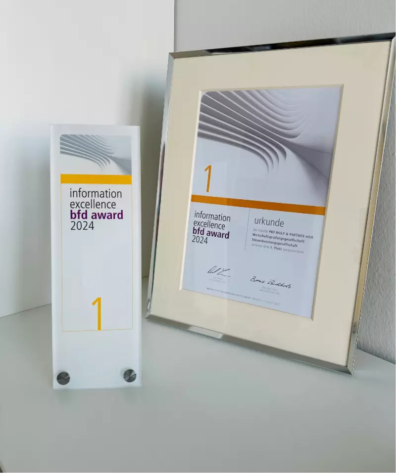 PKF Pressemitteilungen Award