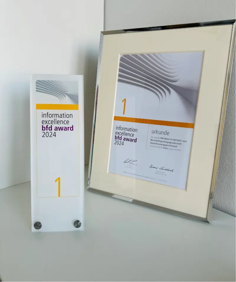 PKF Pressemitteilungen Award