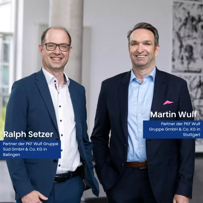 Ralph Setzer und Martin Wulf