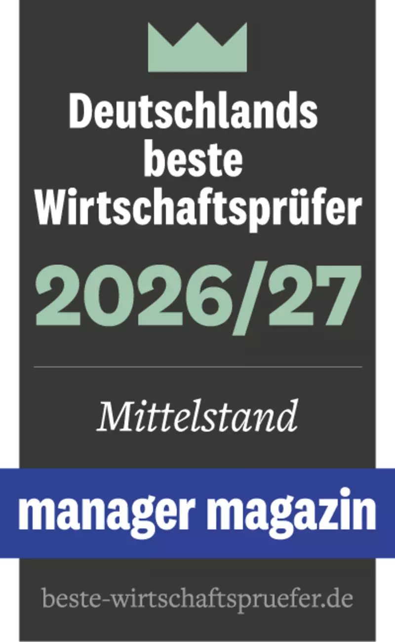 Siegel Deutschlands beste Wirtschaftsprüfer 2026/2027