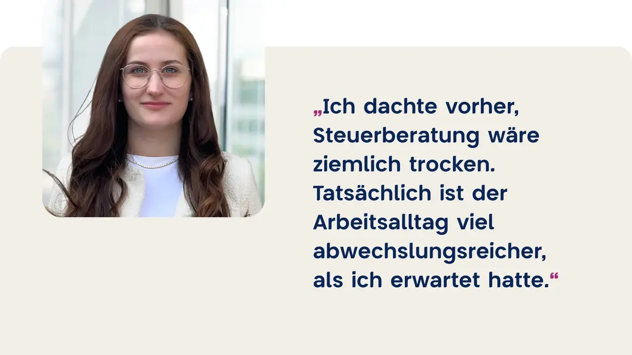 Marie - Duale Studentin im zweiten Semester