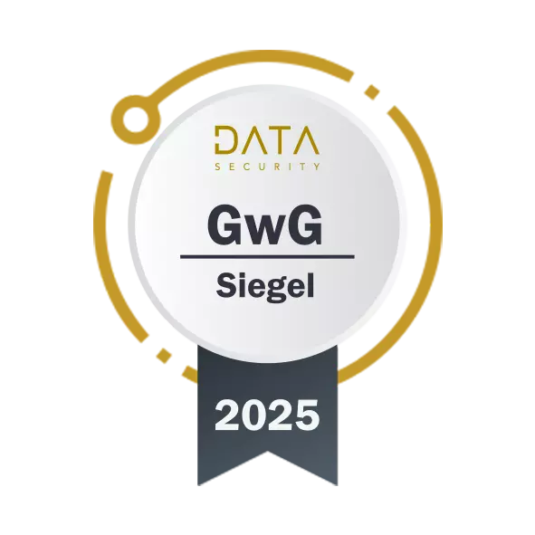 Die PKF Wulf Gruppe hat GwG-Siegel erhalten.  Das Siegel dokumentiert, dass das Unternehmen Maßnahmen zur Verhinderung von Geldwäsche gemäß dem Geldwäschegesetz (GwG) ergriffen hat. 