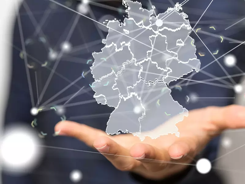 Bild der vernetzten PKF in ganz Deutschland