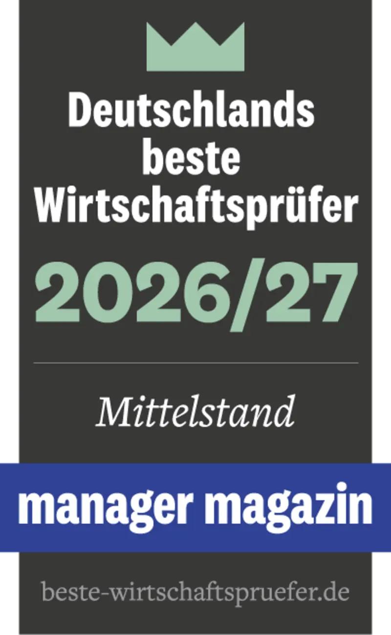 Siegel Deutschlands beste Wirtschaftsprüfer 2026/2027