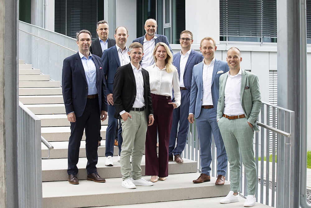 Teammeeting von Partnern